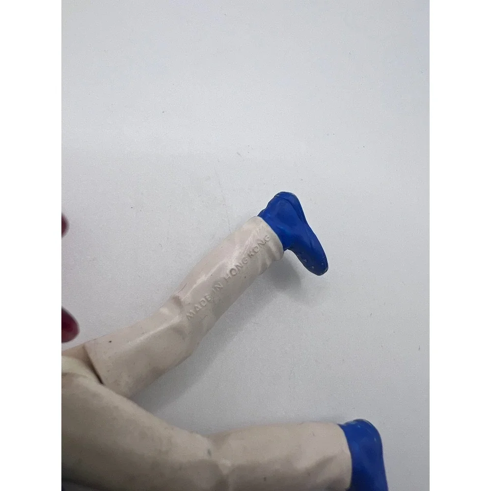 Vintage Tonka Play Toys Driver/Mechanic White Uniform Glasses Posable Figure '70